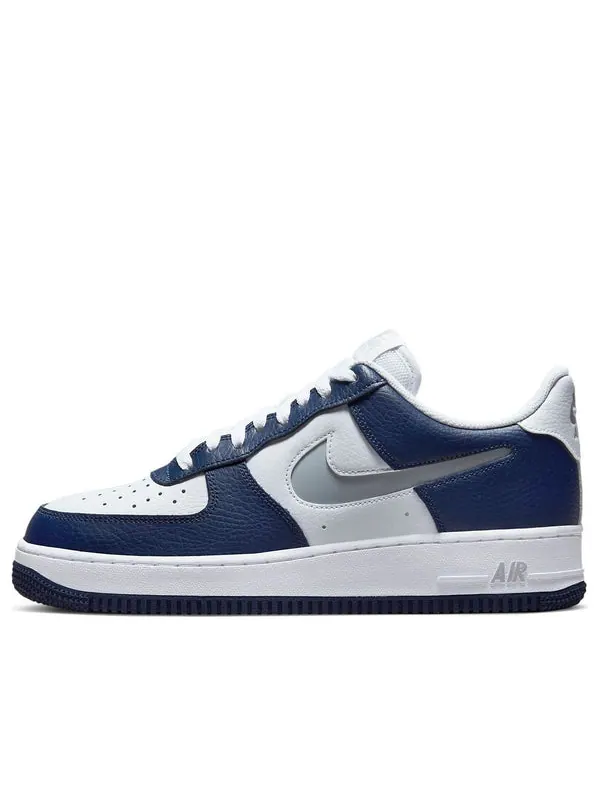 Кроссовки air force 1 '07 lv8 'midnight navy' Nike — изображение 1 из 4, синий/белый