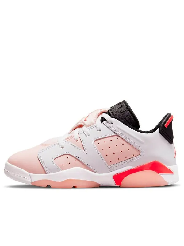 Кроссовки 6 ретро низкие Air Jordan — изображение 1 из 4, белый/розовый/черный