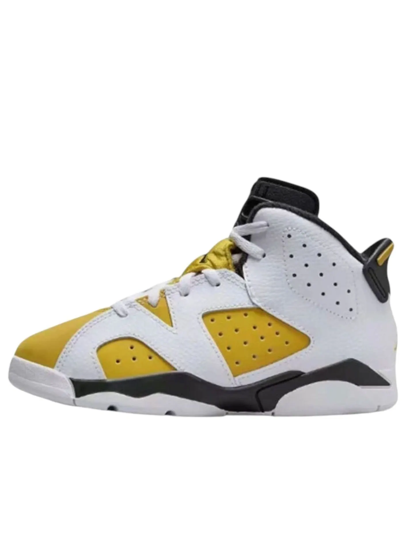 (PS) Air Jordan 6 Retro 'Yellow Ochre' — изображение 1 из 6, белый/желтый/черный