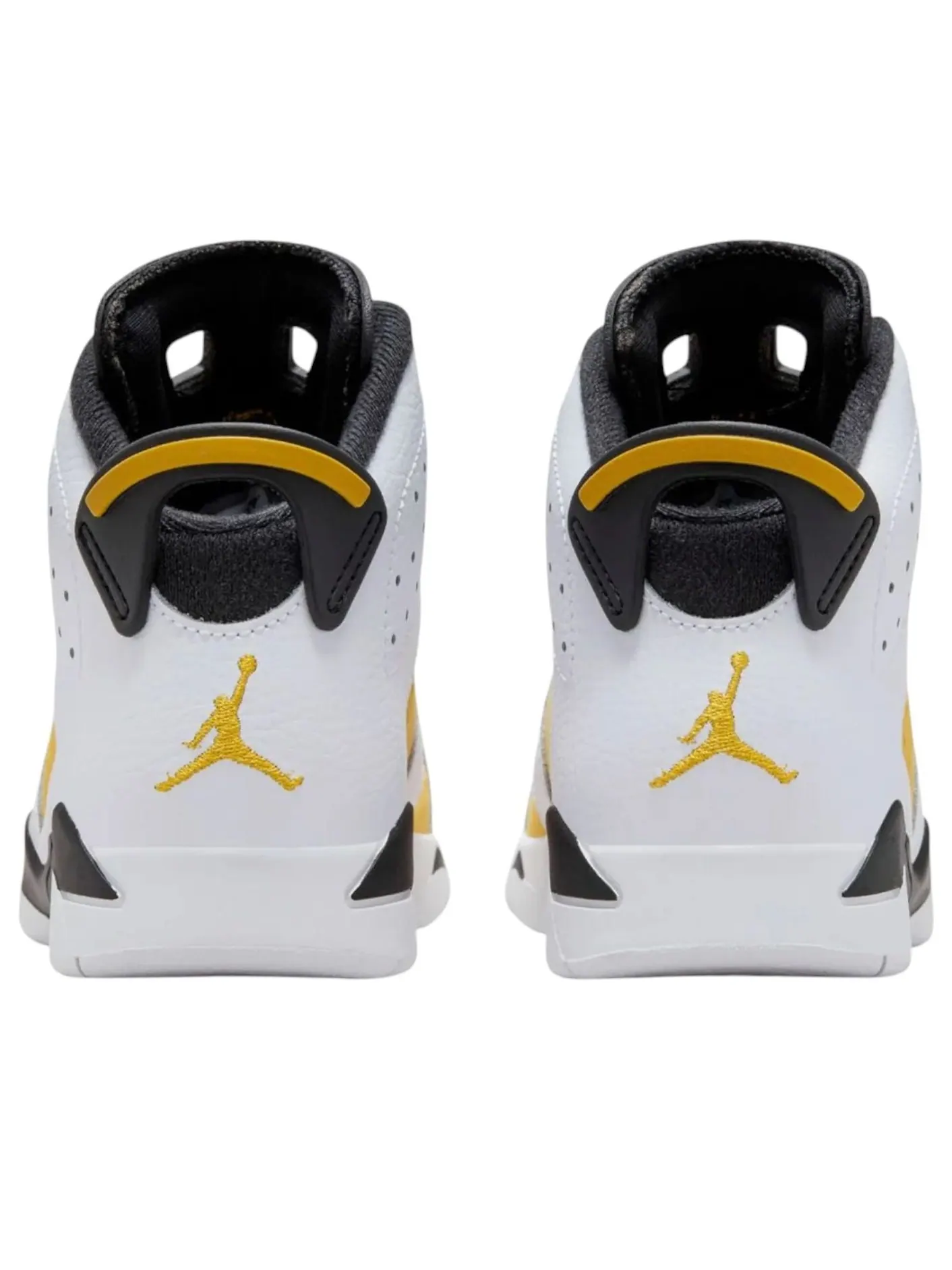 (PS) Air Jordan 6 Retro 'Yellow Ochre' — изображение 4 из 6, белый/желтый/черный