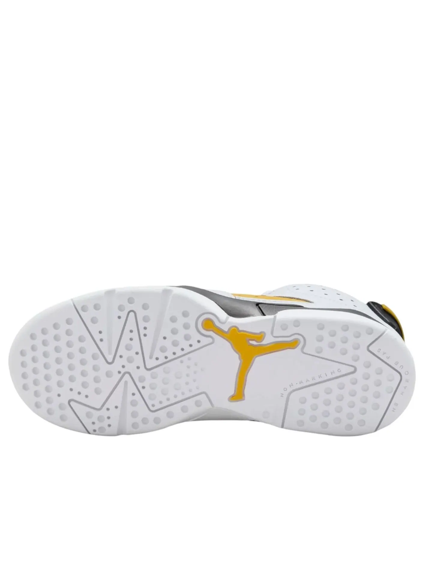 (PS) Air Jordan 6 Retro 'Yellow Ochre' — изображение 5 из 6, белый/желтый/черный