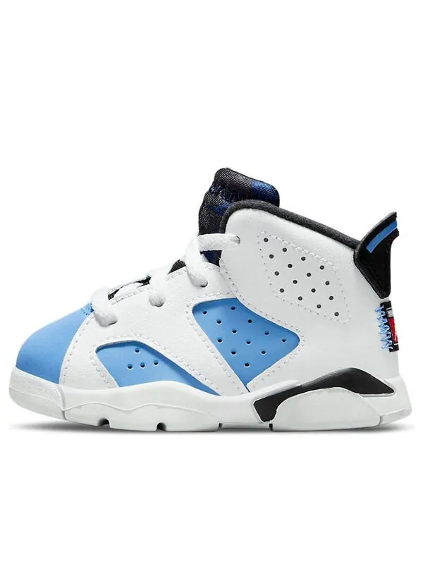 Кроссовки 6 ретро Air Jordan — изображение 1 из 4, белый/синий