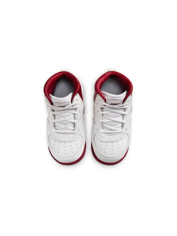 Кроссовки 1 retro high '85 og 'metallic burgundy' Air Jordan — изображение 4 из 4, белый/красный/белый