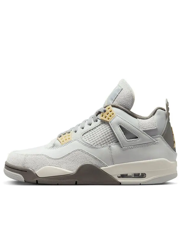 Кроссовки 4 retro se 'craft photon dust' Air Jordan — изображение 1 из 4, серый/синий