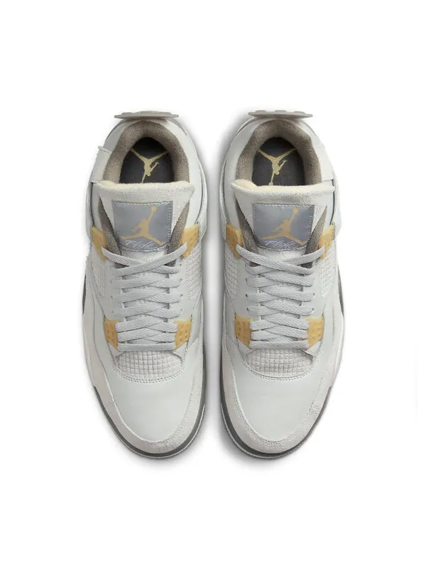 Кроссовки 4 retro se 'craft photon dust' Air Jordan — изображение 4 из 4, серый/синий