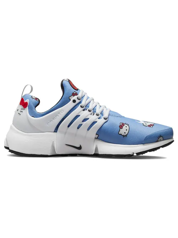 Кроссовки hello kitty x air presto 'university blue' Nike — изображение 2 из 4, синий/черный/белый