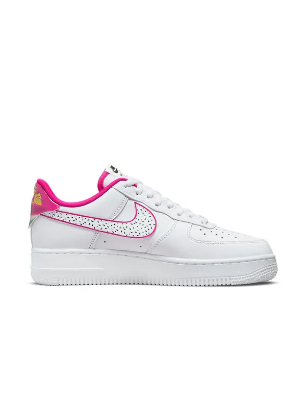Кроссовки air force 1 '07 lx 'dragon fruit' Nike — изображение 4 из 4, белый/розовый