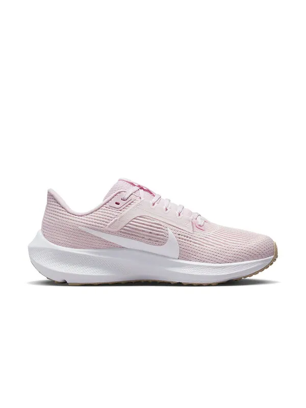 Кроссовки air zoom pegasus 40 Nike — изображение 2 из 4, розовый/белый