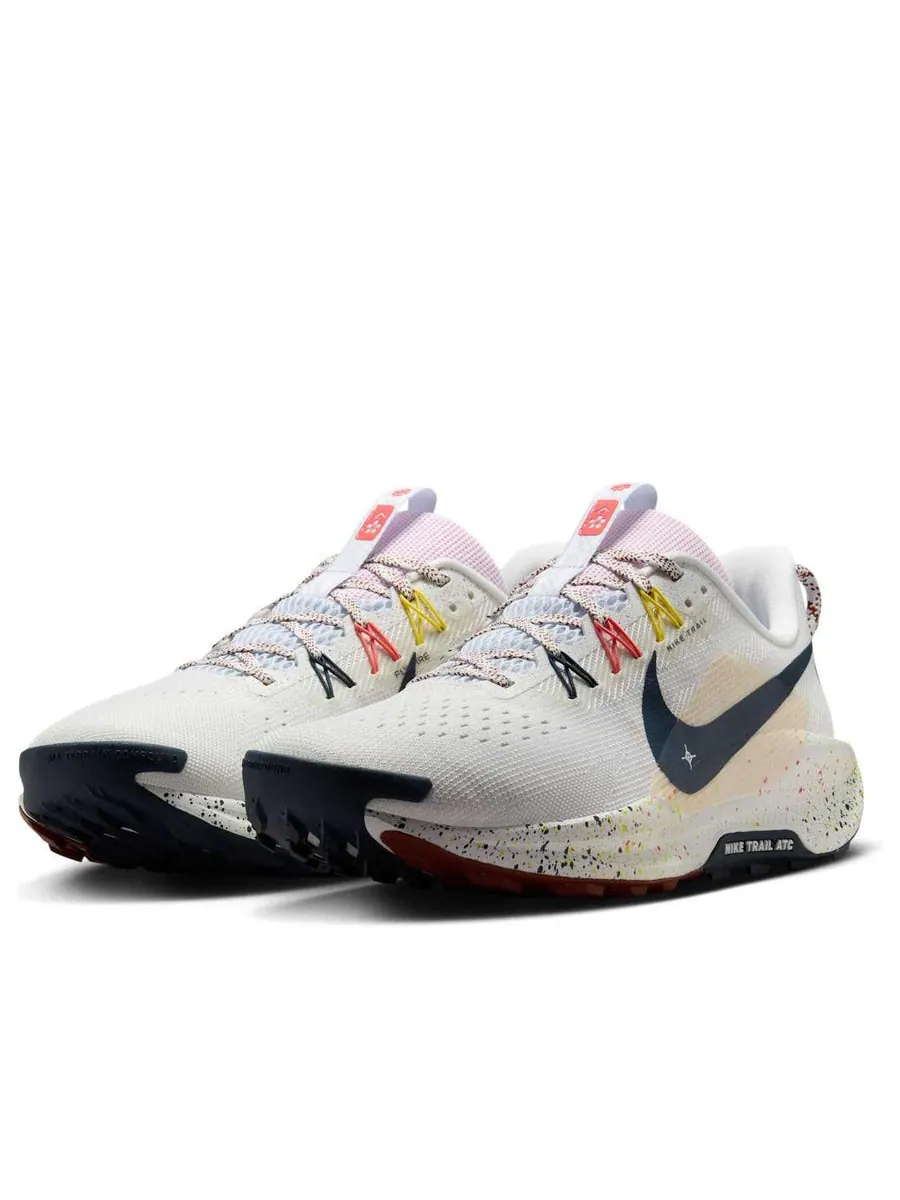 Кроссовки Nike React Pegasus Trail 5 'Summit White Armory Navy' — изображение 3 из 6, бежевый