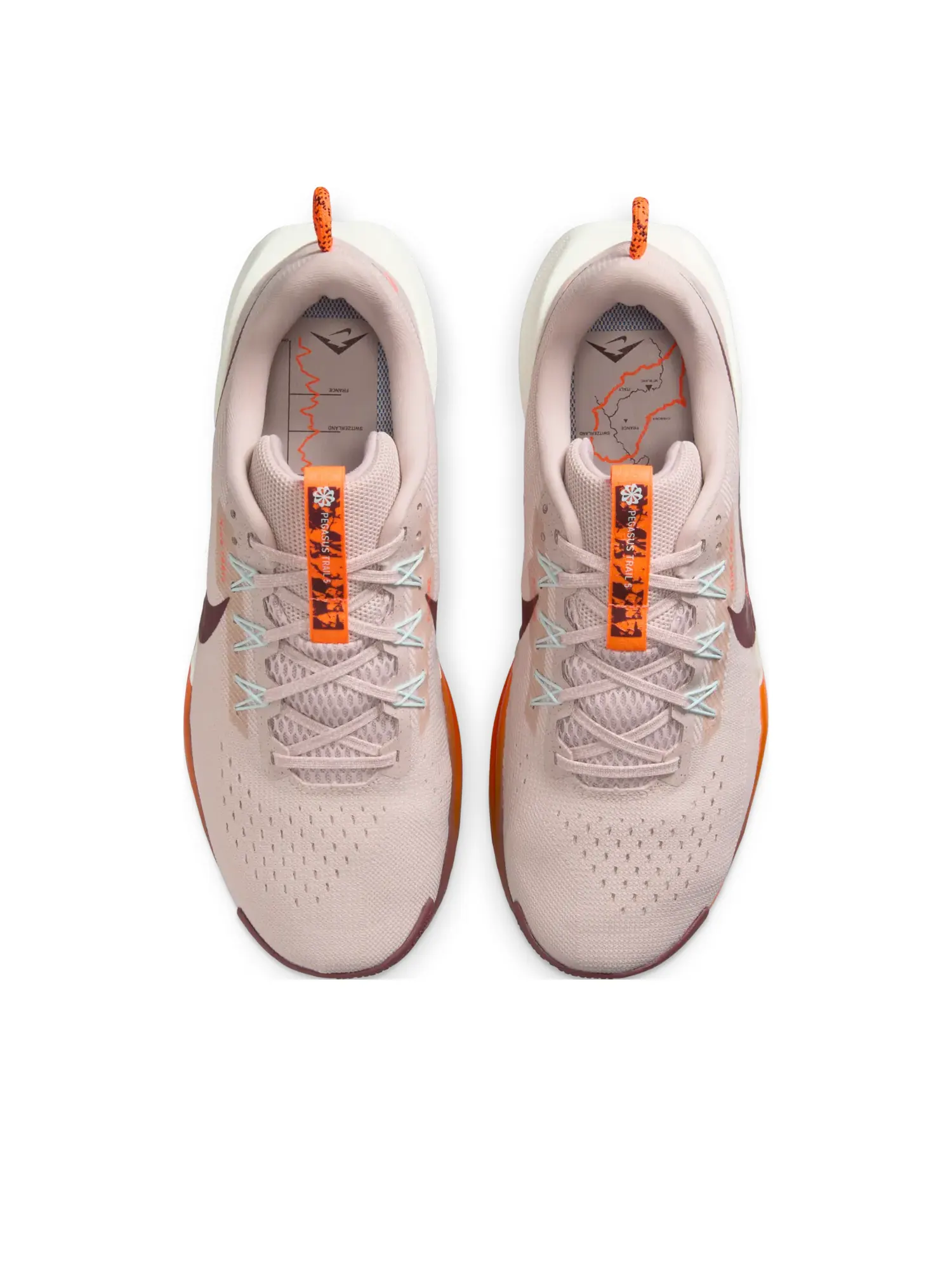 Кроссовки Nike Pegasus Trail 5 'Silt Red Hyper Crimson' — изображение 2 из 6, красный