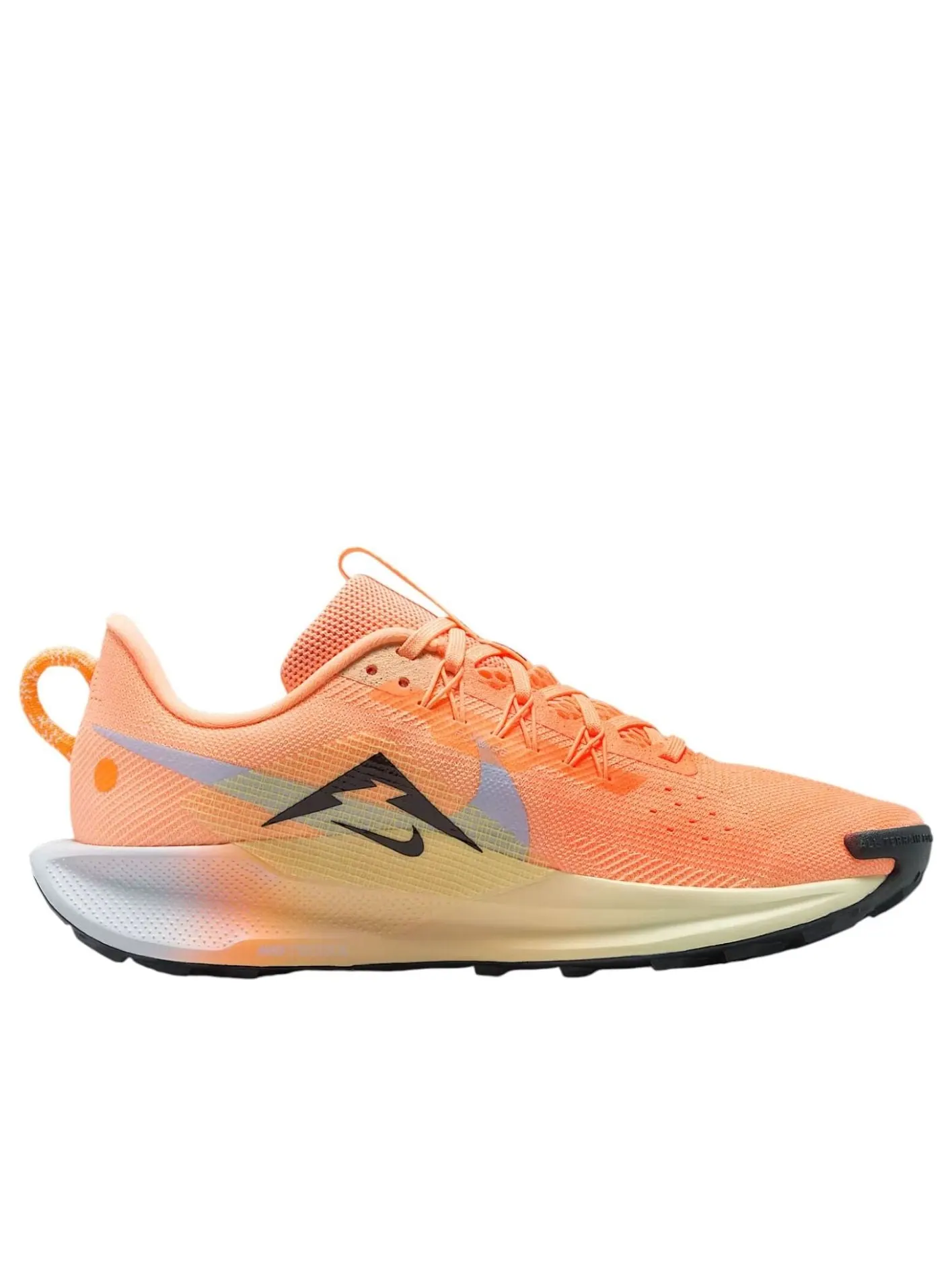 Кроссовки (WMNS) Nike Pegasus Trail 5 'Pulse Orange Phantom Gypsum Black' — изображение 6 из 6, оранжевый