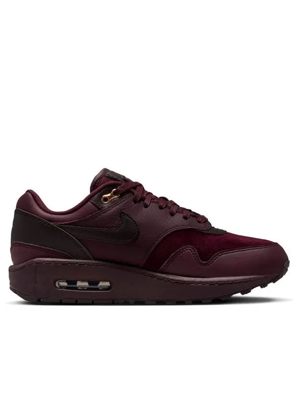 Кроссовки air max 1 '87 'burgundy crush' Nike — изображение 2 из 4, винный красный