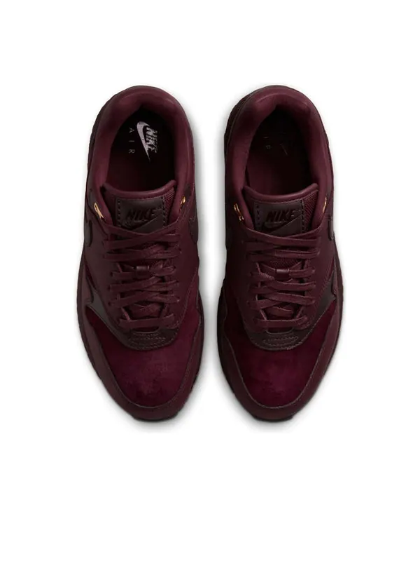 Кроссовки air max 1 '87 'burgundy crush' Nike — изображение 4 из 4, винный красный