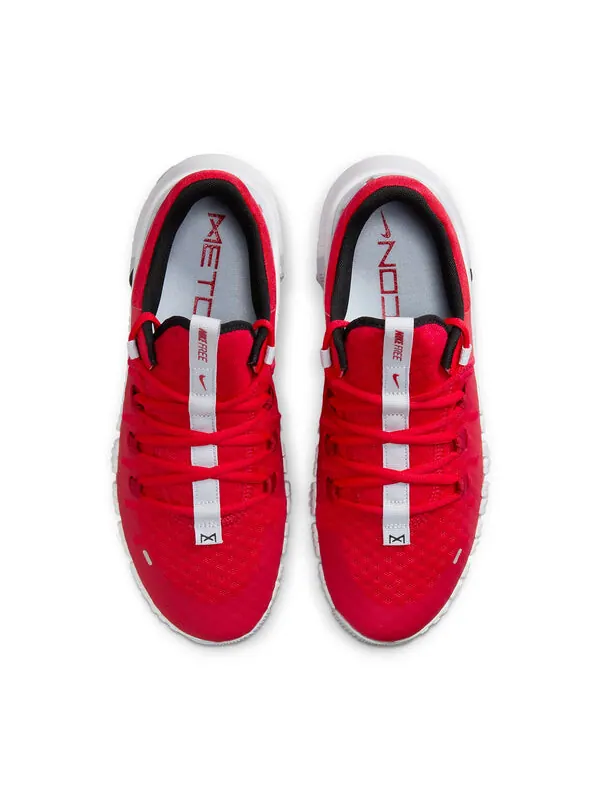 Кроссовки free metcon 5 'university red' Nike — изображение 4 из 4, красный/белый