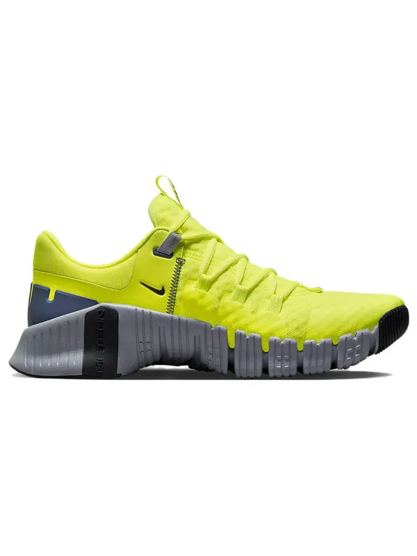 Кроссовки Nike Free Metcon 5 'Volt Wolf Grey' — изображение 2 из 4