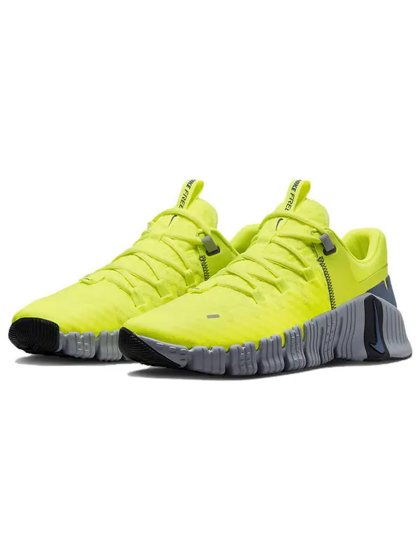 Кроссовки Nike Free Metcon 5 'Volt Wolf Grey' — изображение 3 из 4