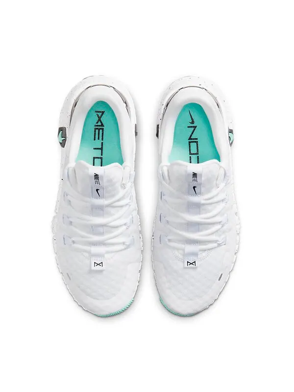 Кроссовки (WMNS) Nike Free Metcon 5 'White Emerald Rise Black' — изображение 3 из 4, белый/-черный
