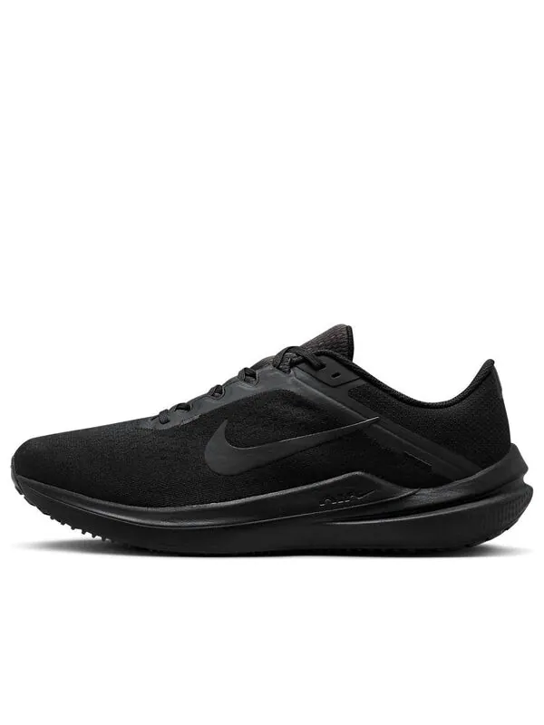 Кроссовки air zoom winflo 10 'black anthracite' Nike — изображение 1 из 4, черный/черный//черный