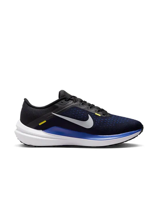 Кроссовки air zoom winflo 10 'black racer blue' Nike — изображение 2 из 4, черный/синий//серый