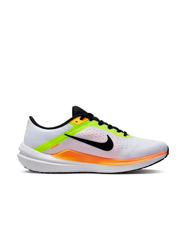 Кроссовки Air Winflo 10 Nike — изображение 2 из 4, белый//оранжевый/черный