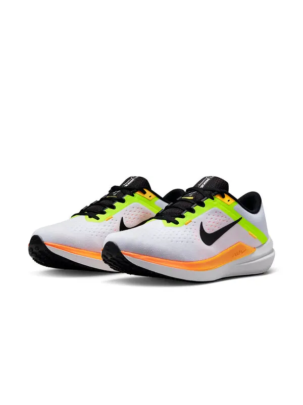 Кроссовки Air Winflo 10 Nike — изображение 3 из 4, белый//оранжевый/черный