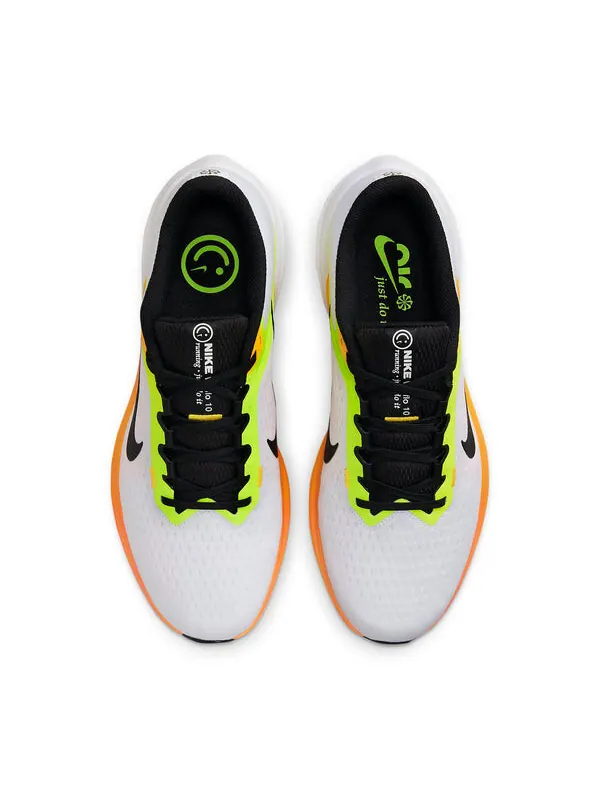 Кроссовки Air Winflo 10 Nike — изображение 4 из 4, белый//оранжевый/черный