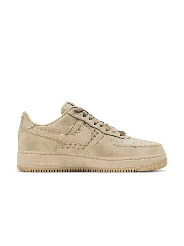 Кроссовки air force 1 '07 premium 'nai-ke - beige' Nike — изображение 2 из 4, бежевый//золотистый