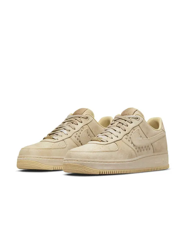 Кроссовки air force 1 '07 premium 'nai-ke - beige' Nike — изображение 3 из 4, бежевый//золотистый