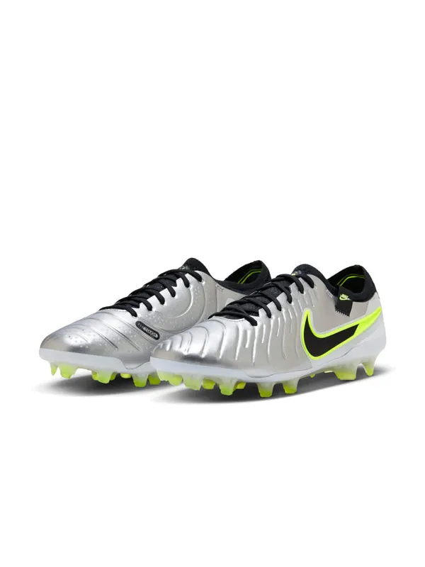 Кроссовки tiempo legend 10 elite fg 'mad voltage pack silver black' Nike — изображение 3 из 4