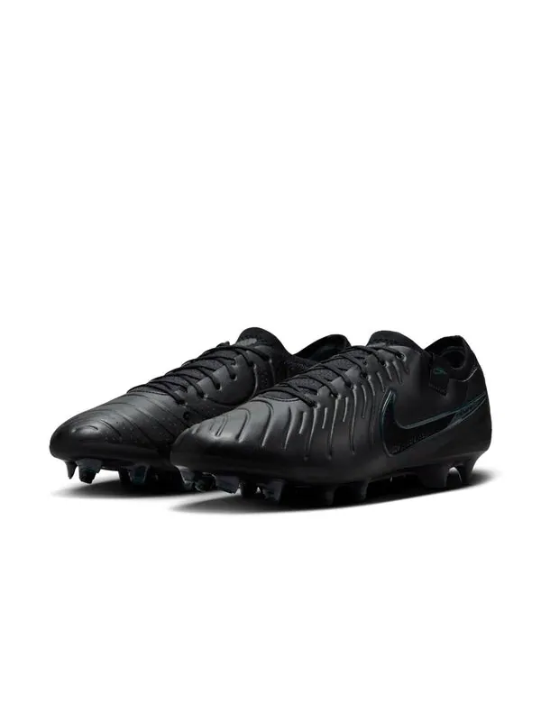 Кроссовки tiempo legend 10 elite firm ground low top Nike — изображение 2 из 4, черный/глубокий
