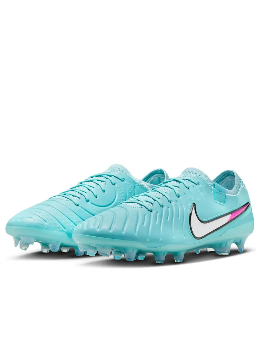 Кроссовки Nike Tiempo Legend 10 Elite FG 'Copa White' — изображение 3 из 6, бирюзовый