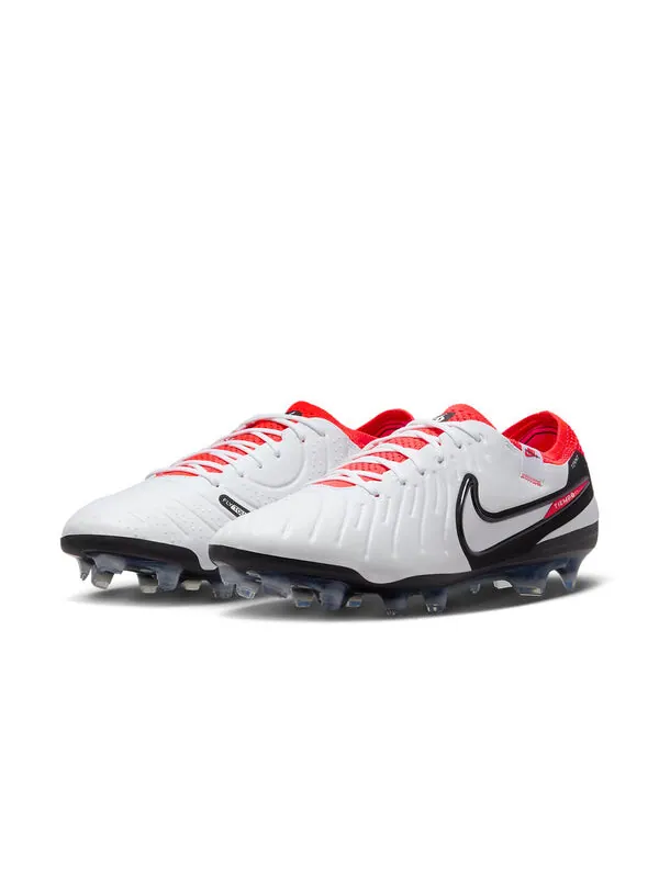 Кроссовки Tiempo Legend 10 Elite FG Nike — изображение 4 из 4, белый/яркий/черный