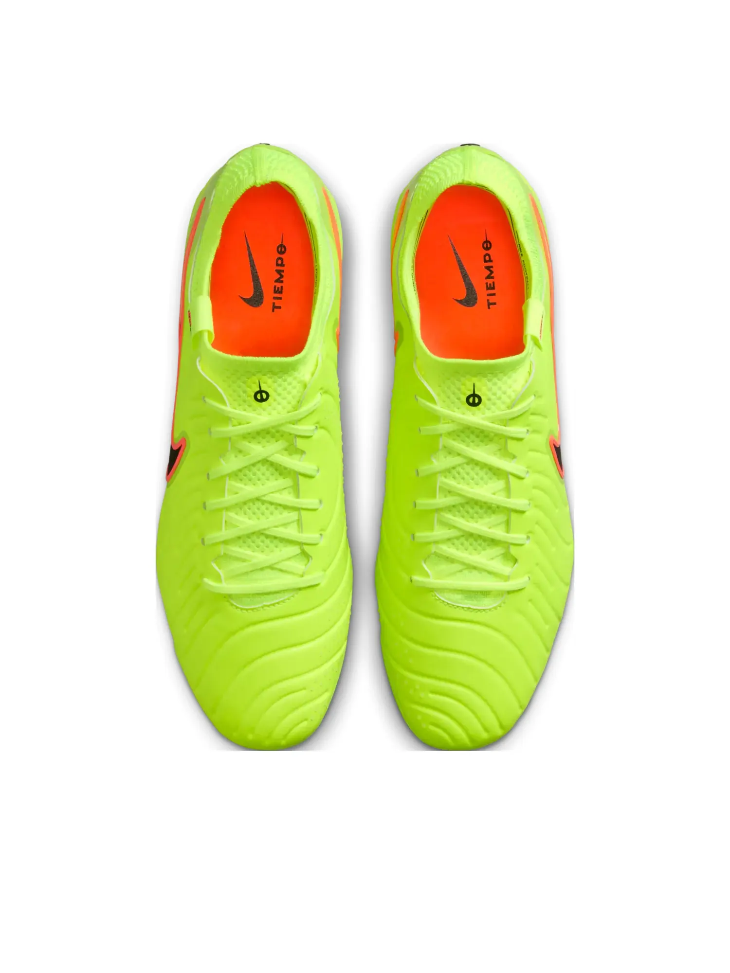 Кроссовки Nike Tiempo Legend 10 Elite FG 'Volt Black' — изображение 4 из 7, зеленый