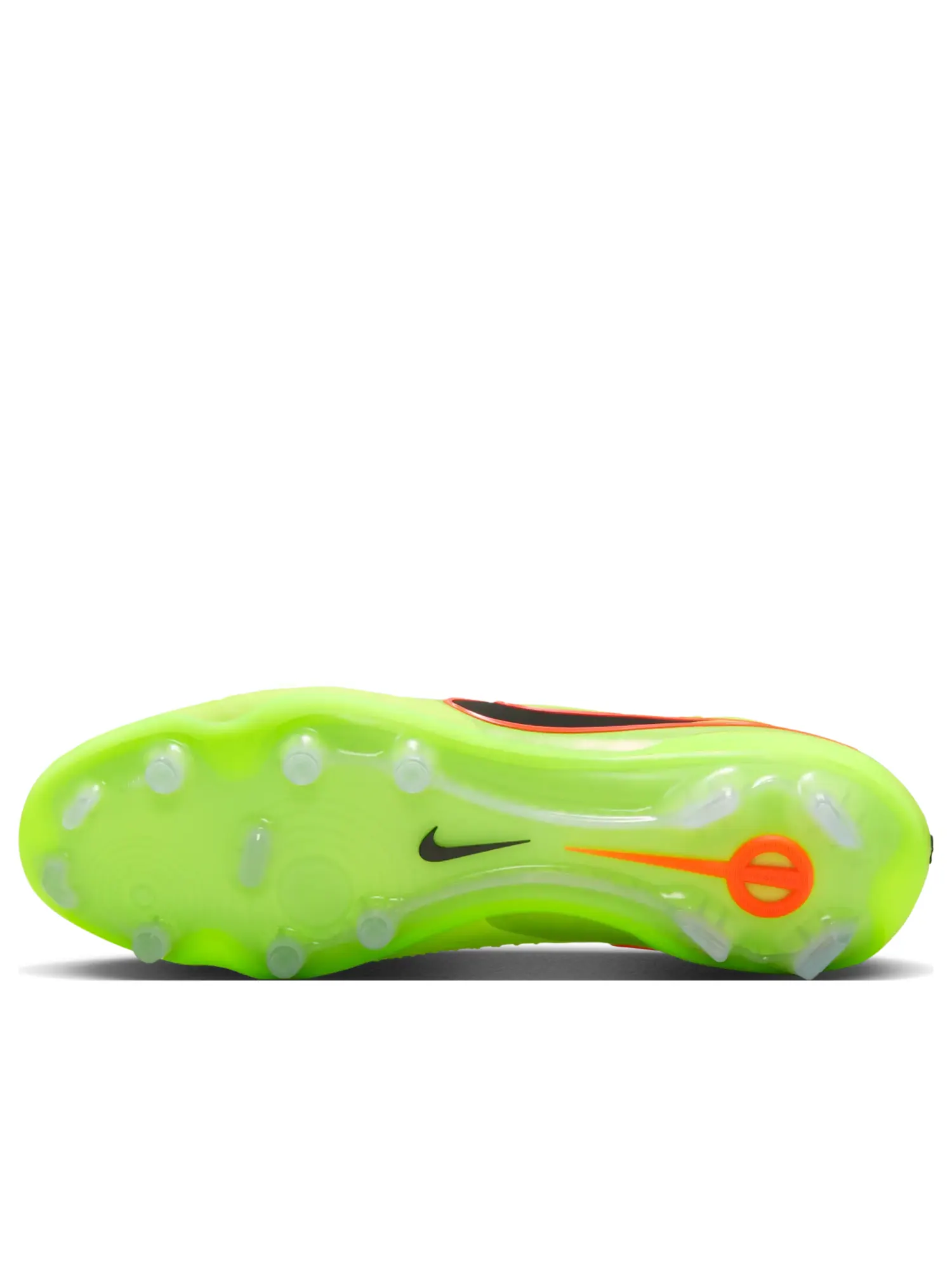 Кроссовки Nike Tiempo Legend 10 Elite FG 'Volt Black' — изображение 6 из 7, зеленый