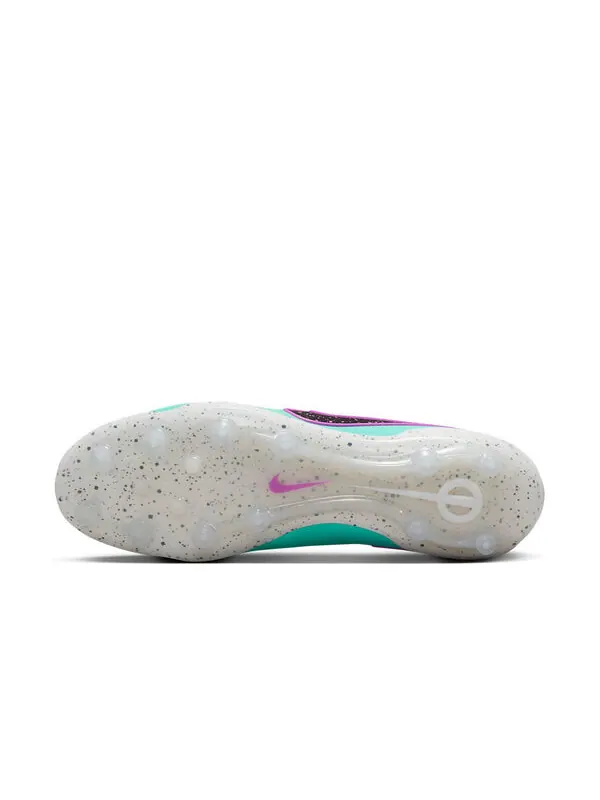 Кроссовки Tiempo Legend 10 Elite Ag Nike — изображение 2 из 4, фиолетовый/зеленый
