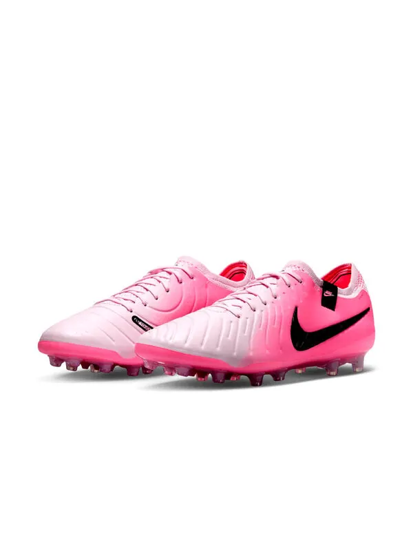 Кроссовки Tiempo Legend 10 Elite Ag Pro Nike — изображение 3 из 4, розовый/черный