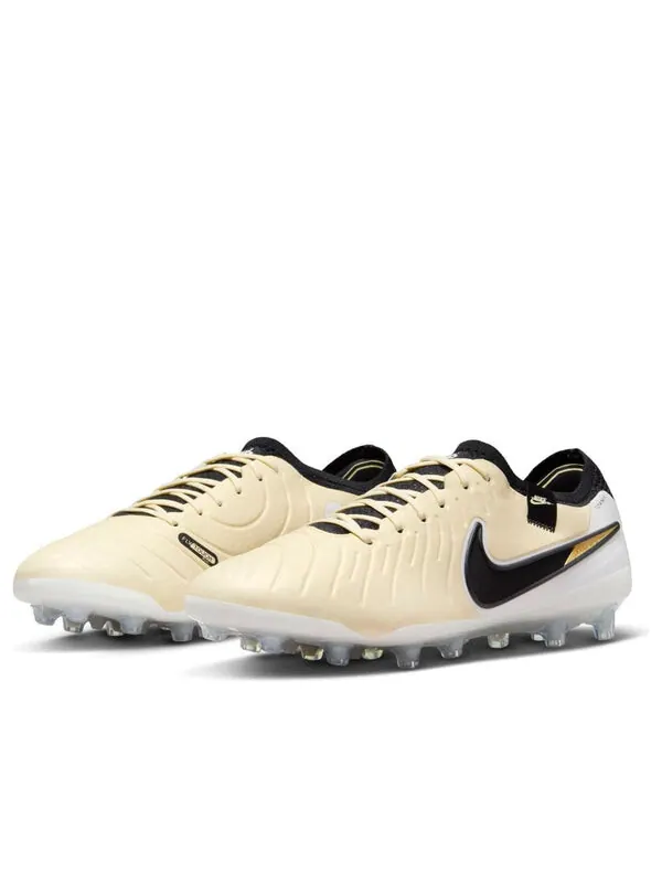 Кроссовки tiempo legend 10 elite artificial-grass football boot 'hemp' Nike — изображение 3 из 4, черный/золотистый