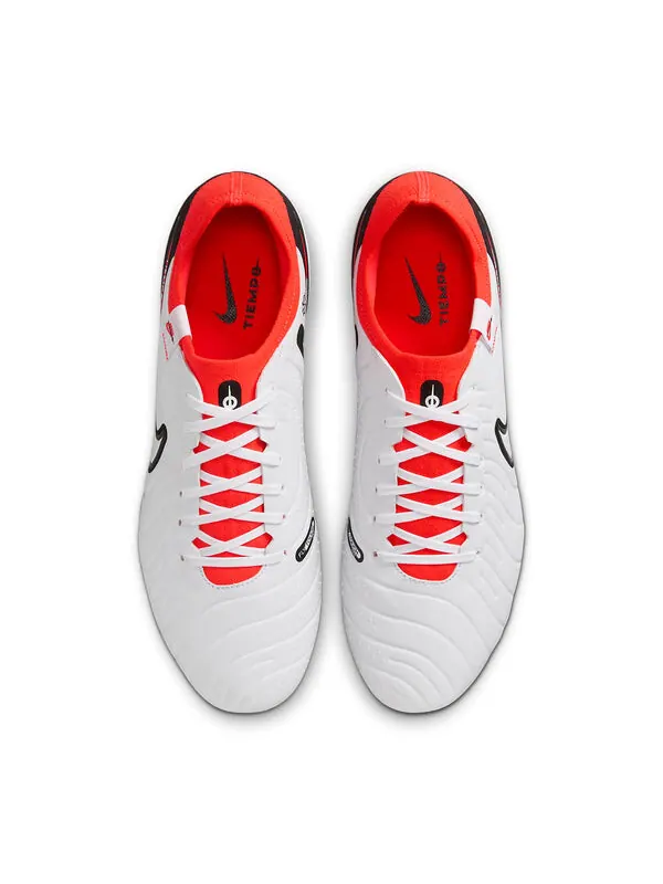 Кроссовки tiempo legend 10 pro hg low-top 'white bright crimson' Nike — изображение 4 из 4, белый/яркий/черный