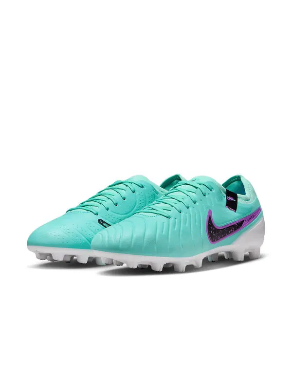 Кроссовки tiempo legend 10 hg hard ground 10 'blue' Nike — изображение 4 из 4, синий