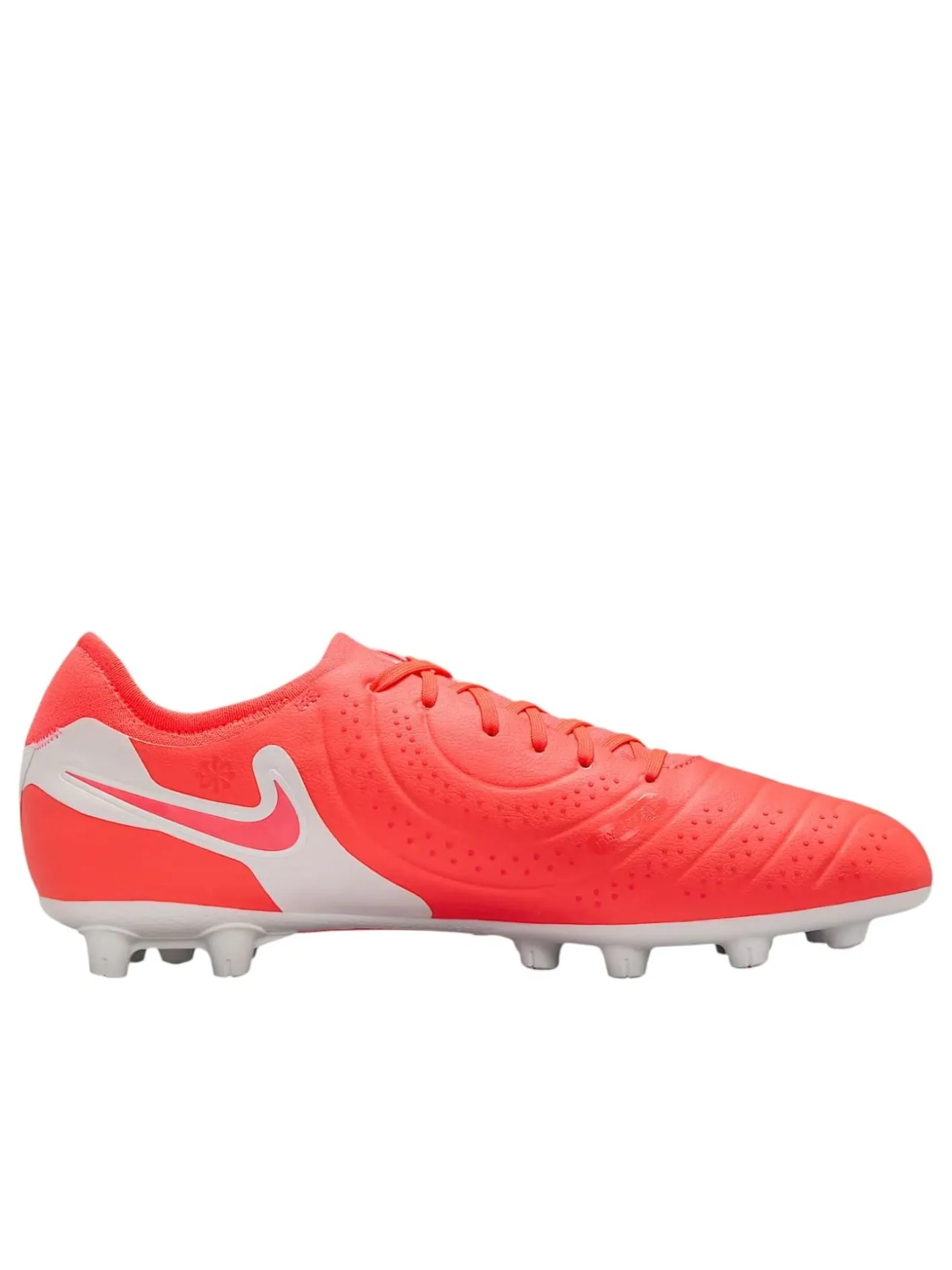 Кроссовки Nike Tiempo Legend 10 Pro Hard Ground Low-Cut Cleats 'Hot Lava White' — изображение 6 из 6, оранжевый
