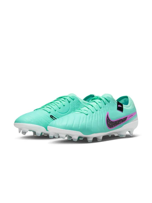 Кроссовки tiempo legend 10 'hyper turquoise fuchsia dream black' Nike — изображение 4 из 4, черный