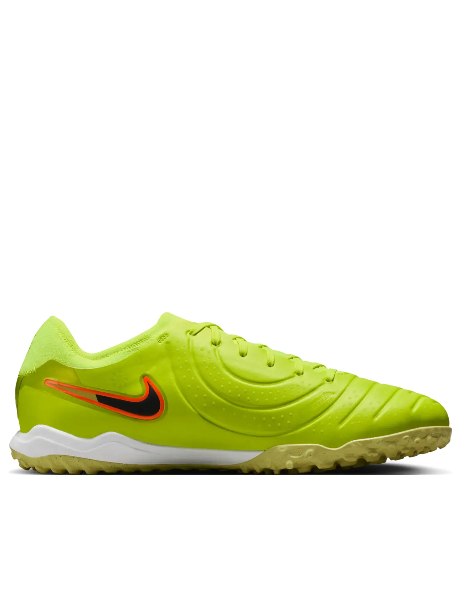 Кроссовки Nike Tiempo Legend 10 Pro TF 'Volt Black' — изображение 2 из 7, желтый