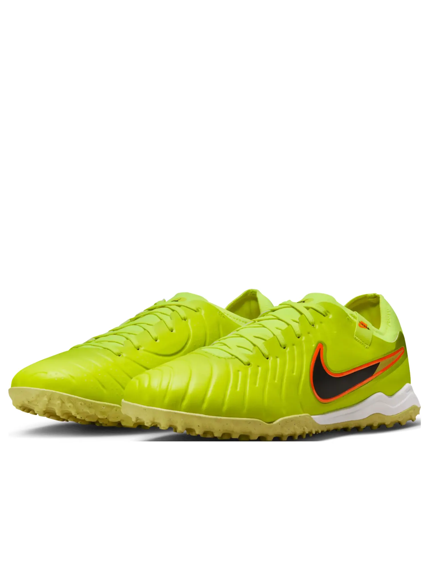 Кроссовки Nike Tiempo Legend 10 Pro TF 'Volt Black' — изображение 3 из 7, желтый