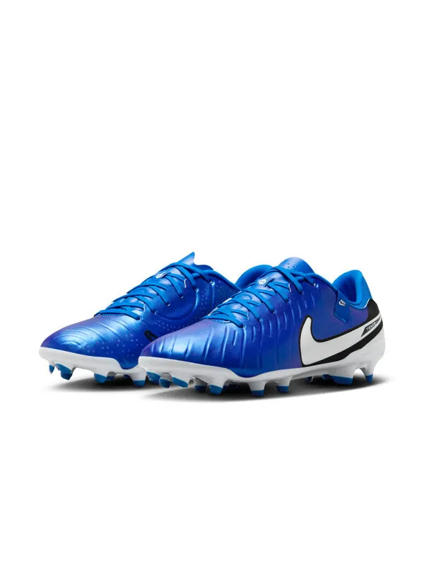 Кроссовки tiempo legend 10 academy fg Nike — изображение 2 из 4, синий/белый