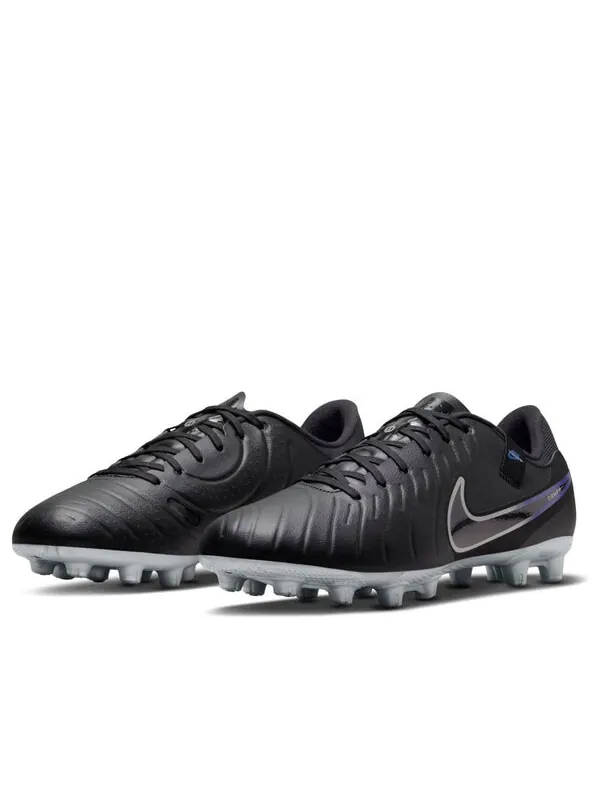 Кроссовки tiempo legend 10 academy hg spikes 'black hyper royal chrome' Nike — изображение 4 из 4, черный