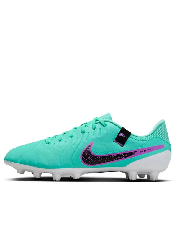 Кроссовки tiempo legend 10 academy hg 'purple green' Nike