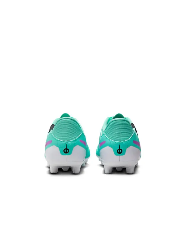 Кроссовки tiempo legend 10 academy hg 'purple green' Nike — изображение 3 из 4, фиолетовый/зеленый