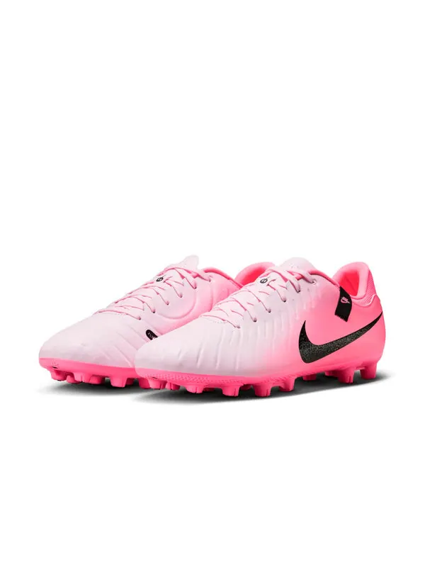 Кроссовки tiempo legend 10 академия hg Nike — изображение 3 из 4, розовый/черный