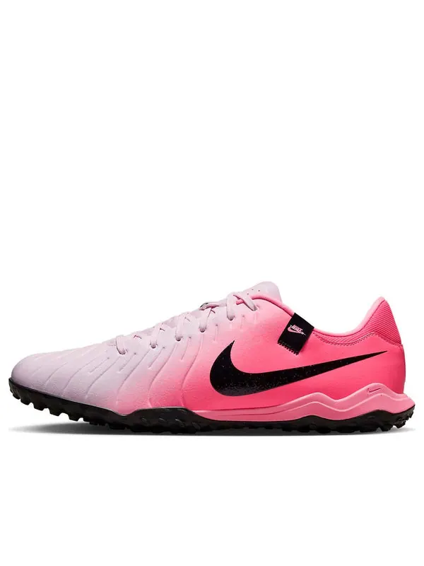 Кроссовки tiempo legend 10 academy tf turf low 'pink foam black' Nike — изображение 1 из 4, розовый/черный