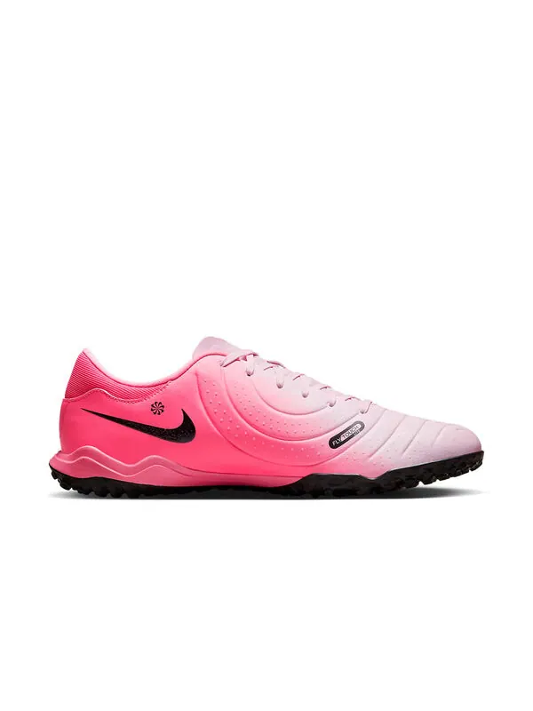 Кроссовки tiempo legend 10 academy tf turf low 'pink foam black' Nike — изображение 2 из 4, розовый/черный
